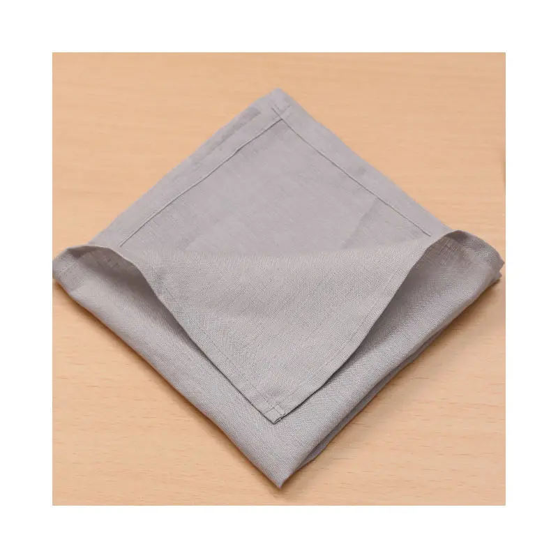 wholesale custom elegant washable linen stonewashed