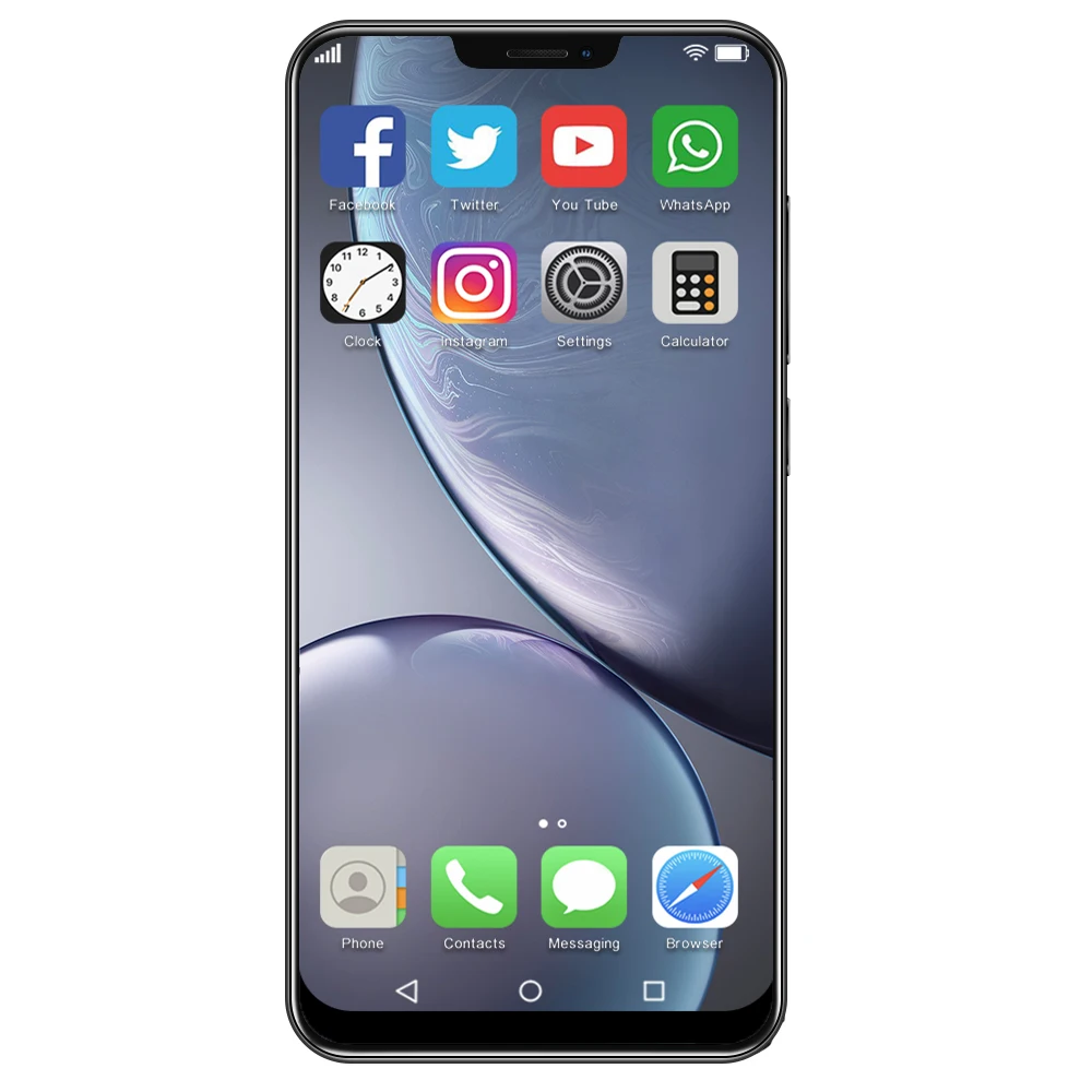  Новинка низкая цена i12 Pro смартфон для Android 9 1 с экраном 6 5 дюйма мобильный телефон MTK6799 ЖК-дисплей 8 ГБ +