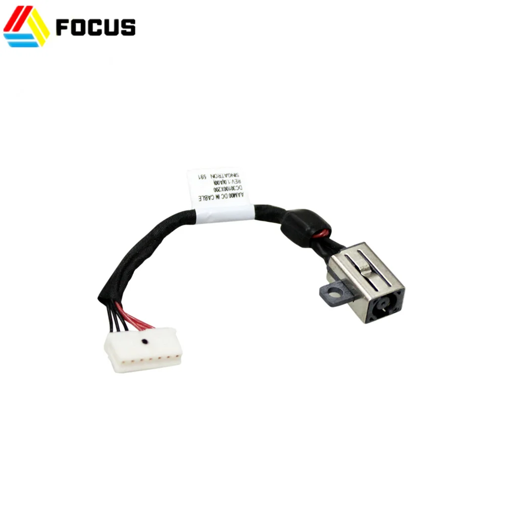 Genuine New Laptop AC DC Power Jack Charging Port Cable for Dell XPS 15 9560 PN 64TM0 064TM0