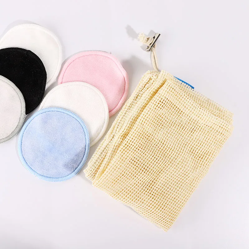 8cm Cotton Cosmetic Make-up Remover Reusable Face Clean Pads For Girls