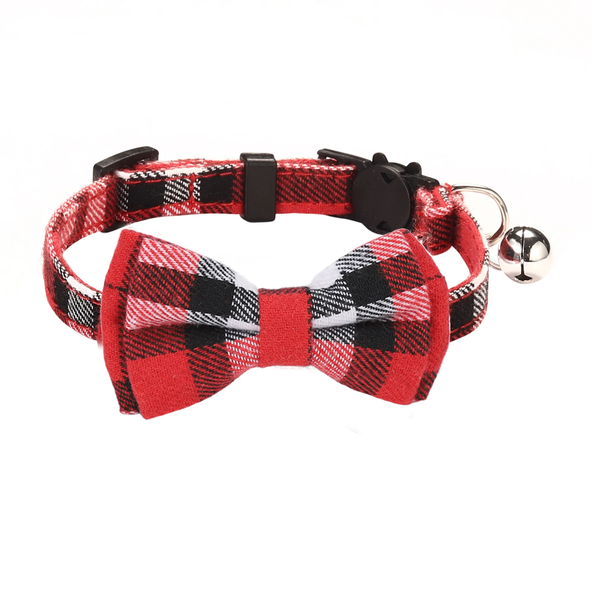 Pet Collar Ring Fast Buckle Adjustable bravecto dog bowties with Bell