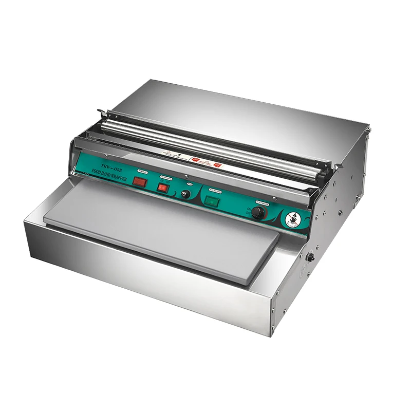 manual cling film wrapping machine hand wrapper for food package  for food fruit rice sushi meat packaging