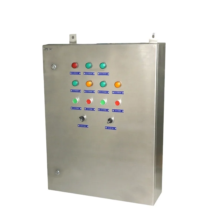 Industrial electronic equipment control panel enclosures with push button outdoor cabinets rittal Stainless steel control cabine