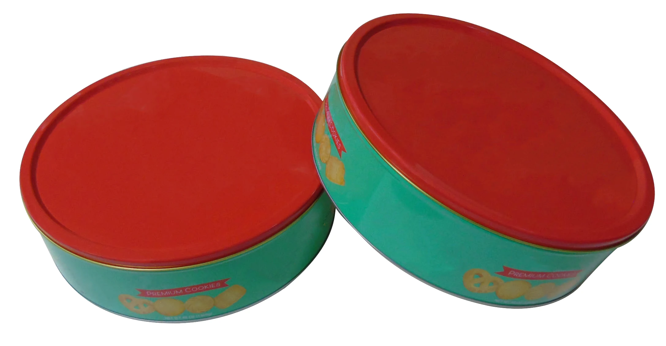 hot sale wholesales round shape tin can tin box 	packaging gift/ cookie/ candy/ tea/ food boxes food container