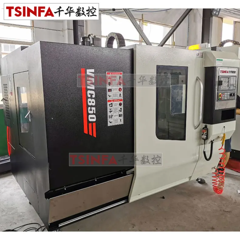 vmc850 vmc855 vmc machine price 4-axis high speed cnc milling machine vertical machining center 1050 1060 ship to South Africa