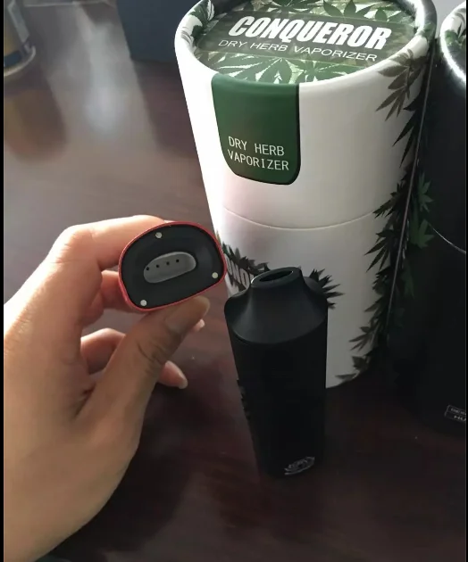 New style dry herb atomizer herb vape pen Conqueror dry herb convection vaporizer