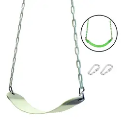 GLOWING EVA Swing Seat Belt for Children With Glowing Plastic Coated Chain