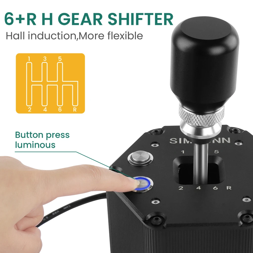 Factory Direct Car Cable Handbrake Brake System Hall Sensor Usb Handbrake Sim Usb Handbrake Sim With Low Price