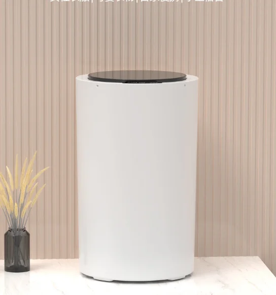 2kg Stainless Steel Mini Dryer Travel Small Dehydrator Household Dormitory Clothes Bucket Single Dehydrator Drying Machine