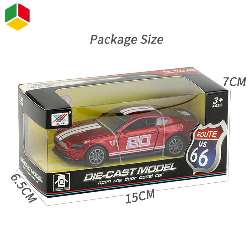 QS High Quality Alloy Metal Car Toys Die Cast Pull Back 4 Color 1 32 Scale Mini Diecast Racing Car Vehicle Model Kits Toys