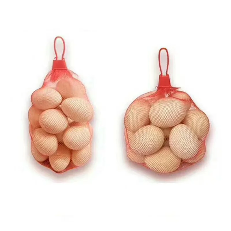 Manufacturer pe tubular fine mesh bag packing fruit green and vegetable oranges for packaging fruits