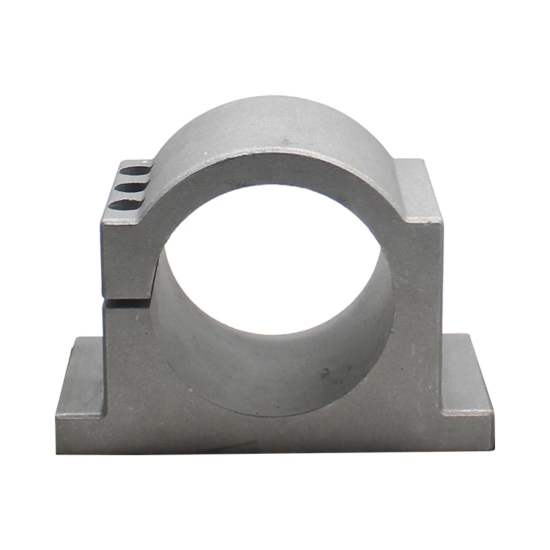 65mm/80mm/125mm spindle clamp,aluminum motor bracket clamp motor holder cnc carving machine