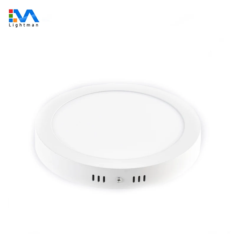 90lm/w SMD2835 СВЕТОДИОДНЫЙ светильник 12w 18w 24w поверхностный круглый светодиодный потолочный