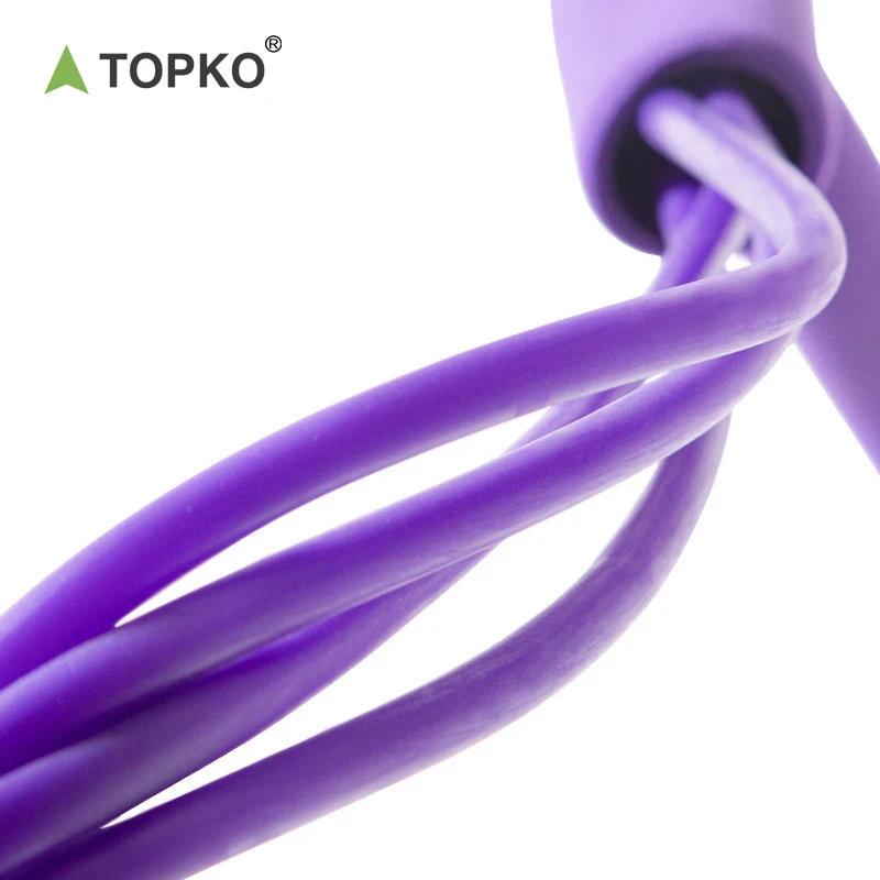 TOPKO Stocked Flexible Tension Bands indoor yoga feet-pedal tension resistance tension bands