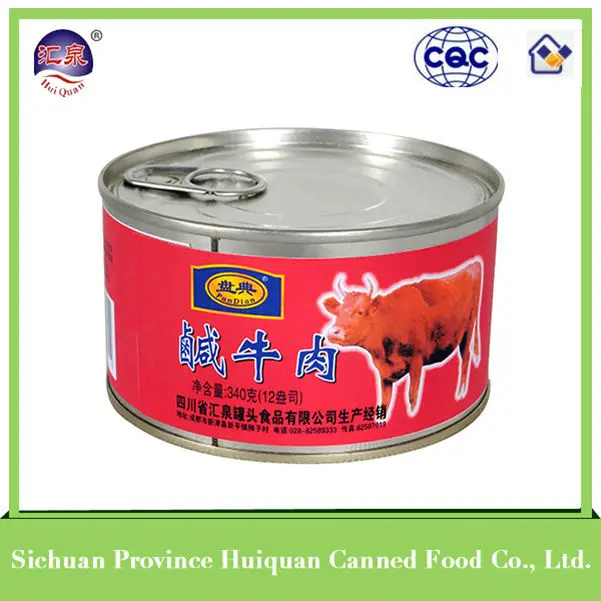 China supplier canned roast beef canned corned beef