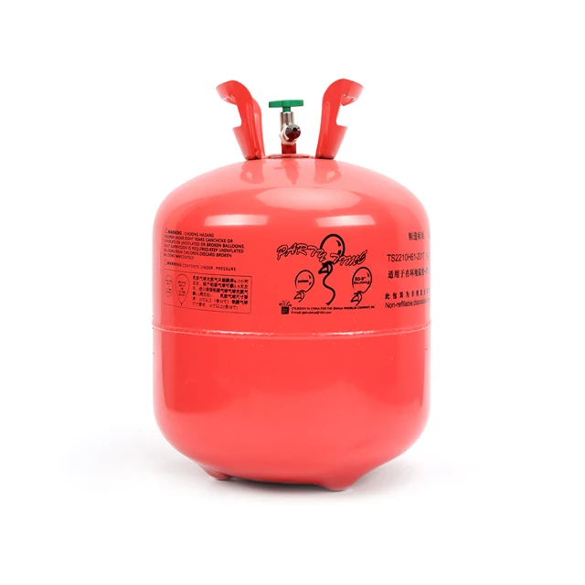 22.4L Disposable steel helium tank for balloon 1.2mm thickness without protection liquid