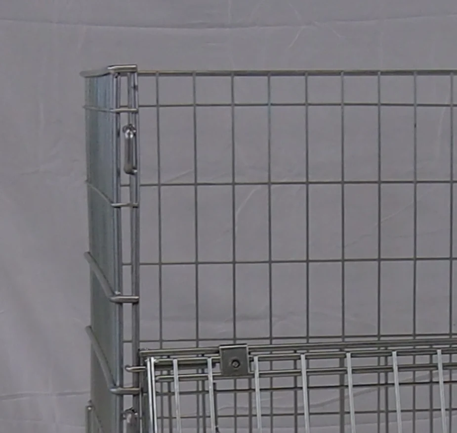 Collapsible Wire Mesh Steel Container With High Quality