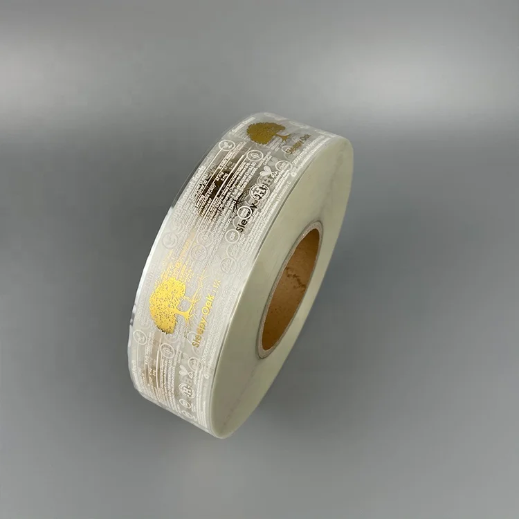 Waterproof Clear Label For Essential Oil Bottle Cosmetic Sticker Bottle Label Silk Screen Printing Cosmetic Transparent Label