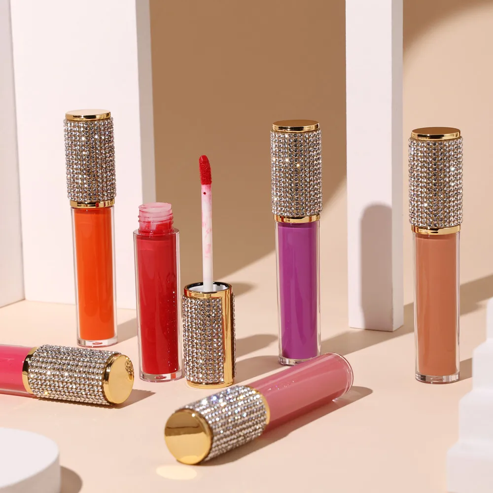 Wholesale 57 Color Velvet Nude Red Liquid Lipstick Matte Custom Label Vegan Waterproof 200 ml Low MOQ