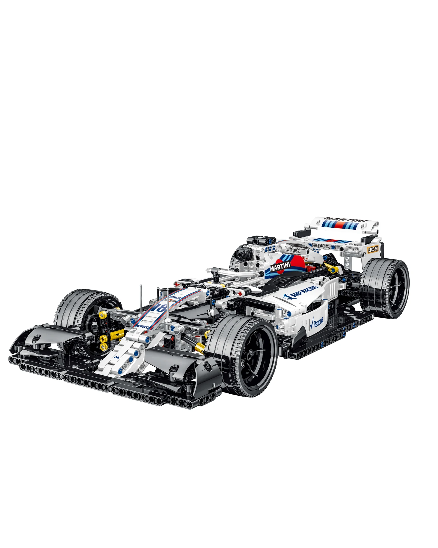 MORK 023004 Super Running F1FW41 Technol Model Racing Car Building Model Bricks Block Toys for Boys Gift