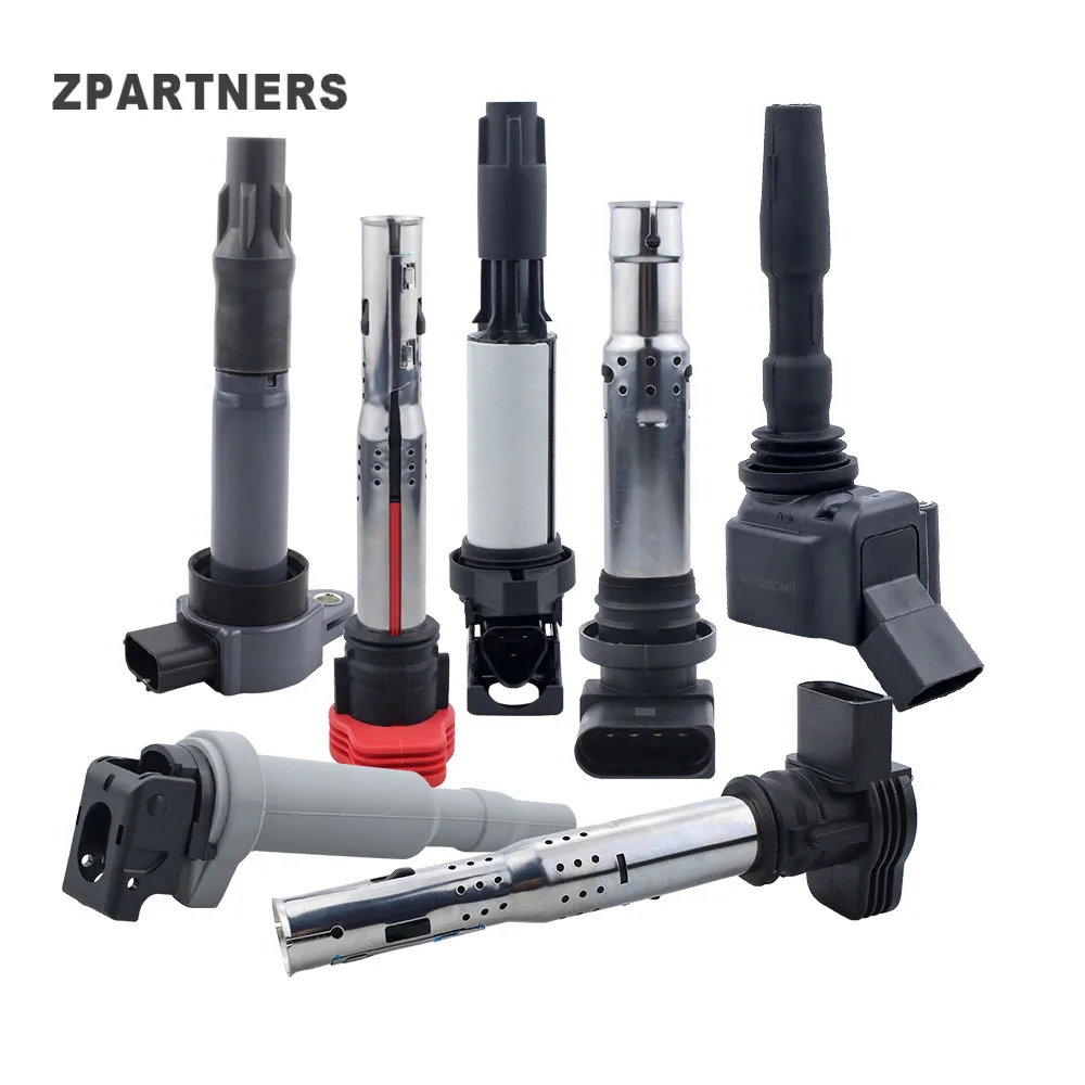 ZPARTNERS Car engine parts 12 months warranty ignition coil 06D905115A for Audi A4 A5 A6 A7 A8 Q5 Q7 Q8 V W TOUAREG