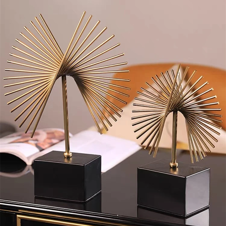 Antique Gold Living Room Luxury Home Decor Crafts Accessories Decoration