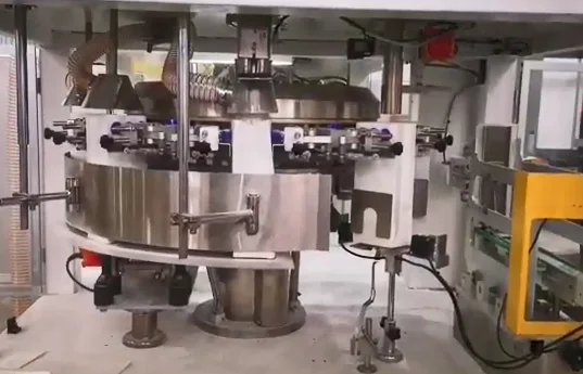 Low Cost Small Salt Packing Machine 20-30 Bags/min Salt Filling Machine Paper Bag Glue Filling Machine