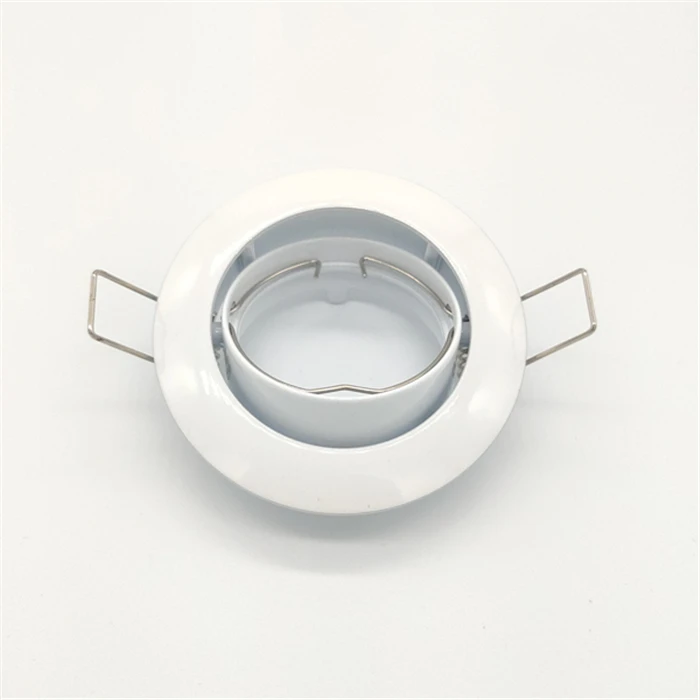 Round gu10 led die casting recessed bedroom ceiling light cob ceiling light fixture