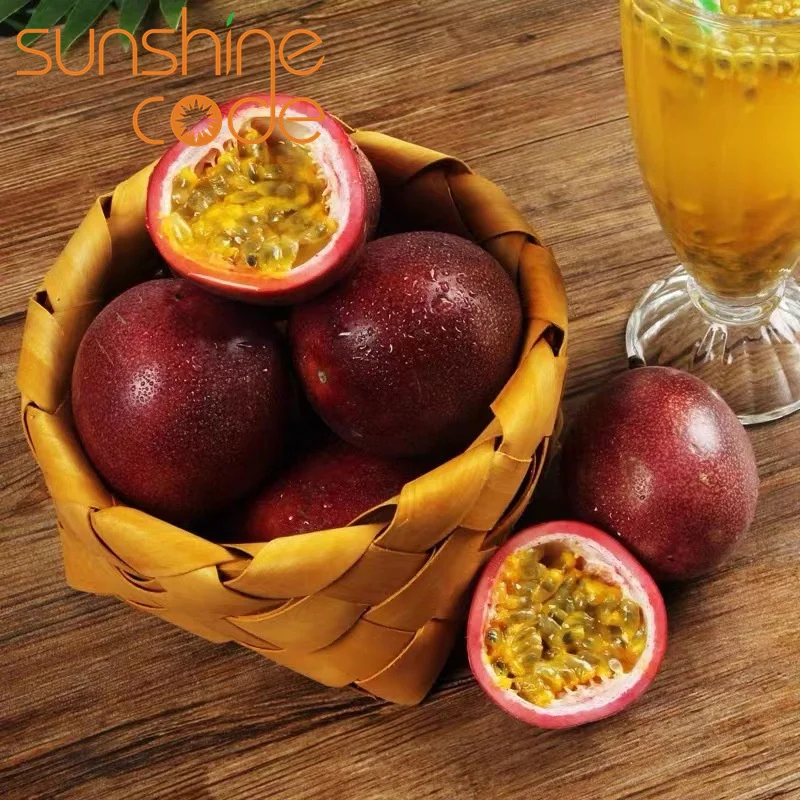 Sunshine Code fresh passion fruit purple passion fruit from brazil fruit de ma passion