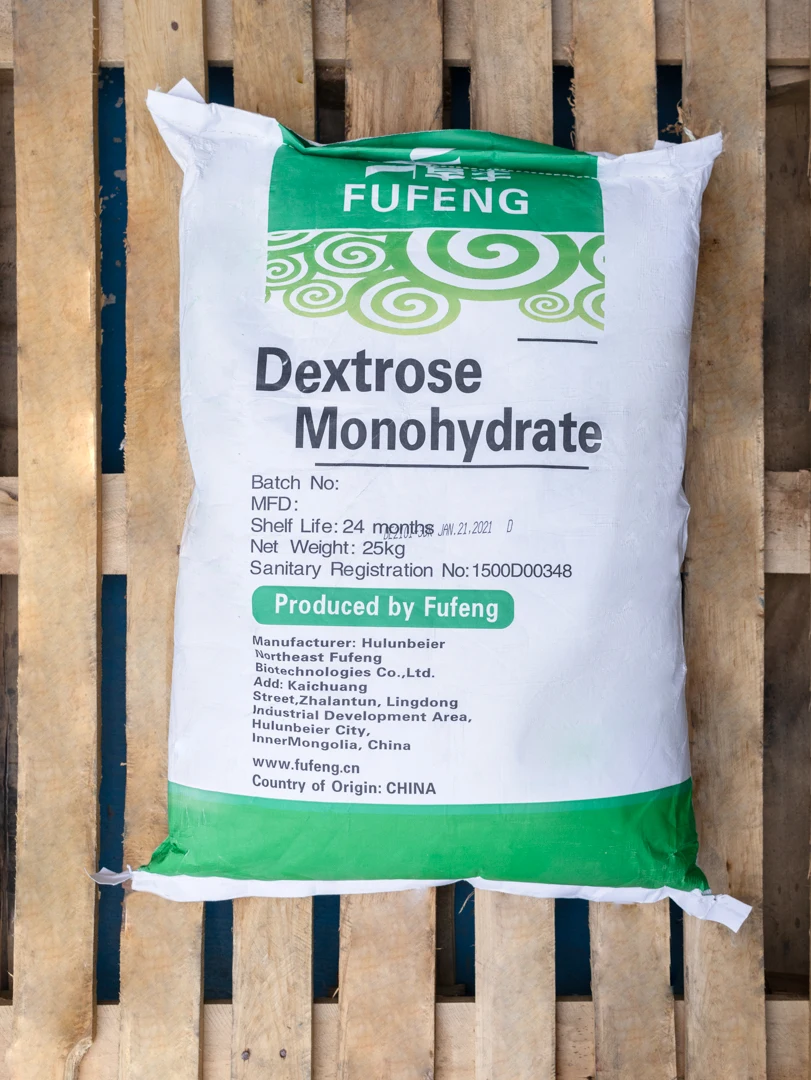 Bulk Sale Fufeng Dextrose Monohydrate powder Food Grade CAS 5996-10-1