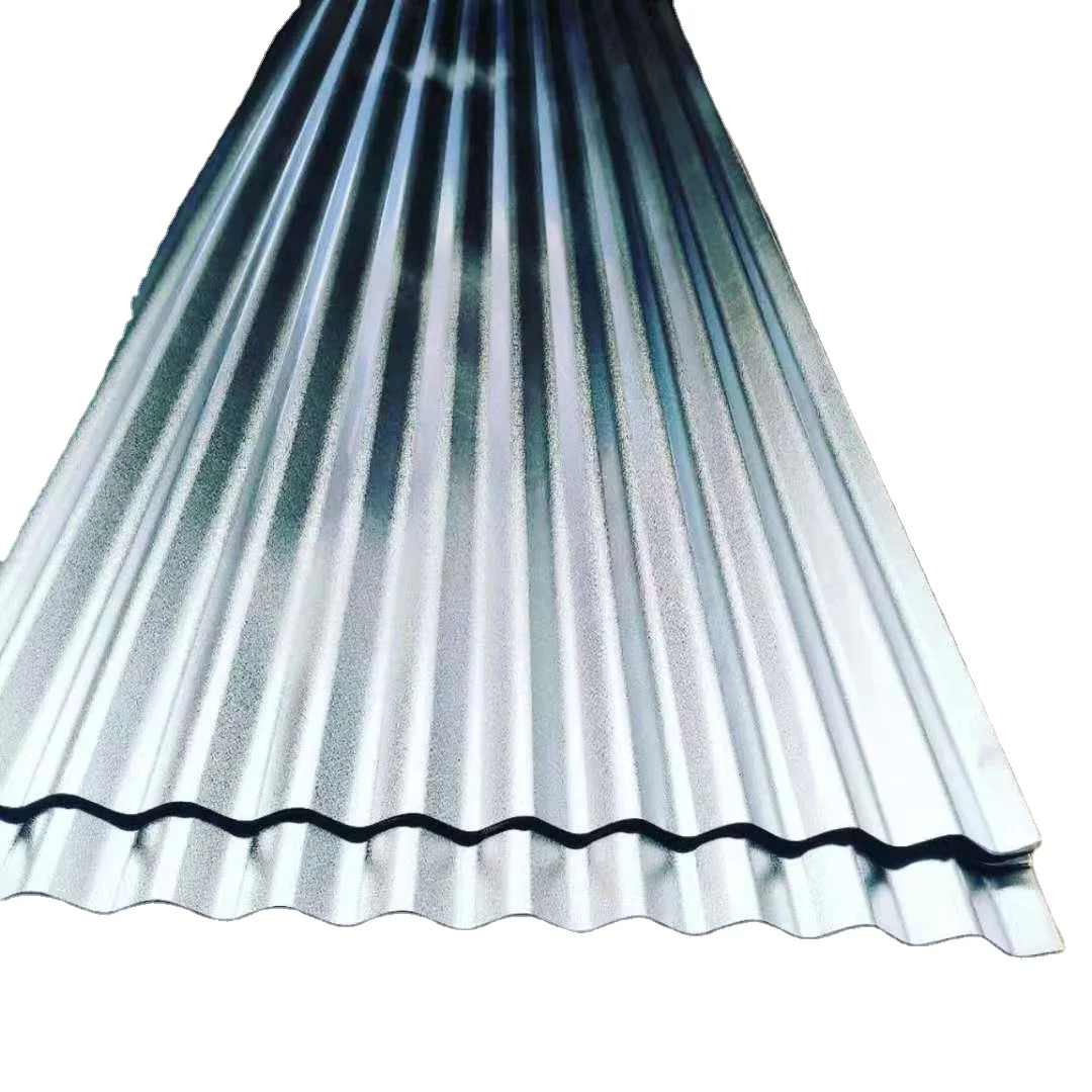 Perforated Galvanized Steel Roofing Sheet For Building Tianjin Price DX51D Zinc Corrugated 0.14mm Z80 Tole  Iron Roofing Sheet