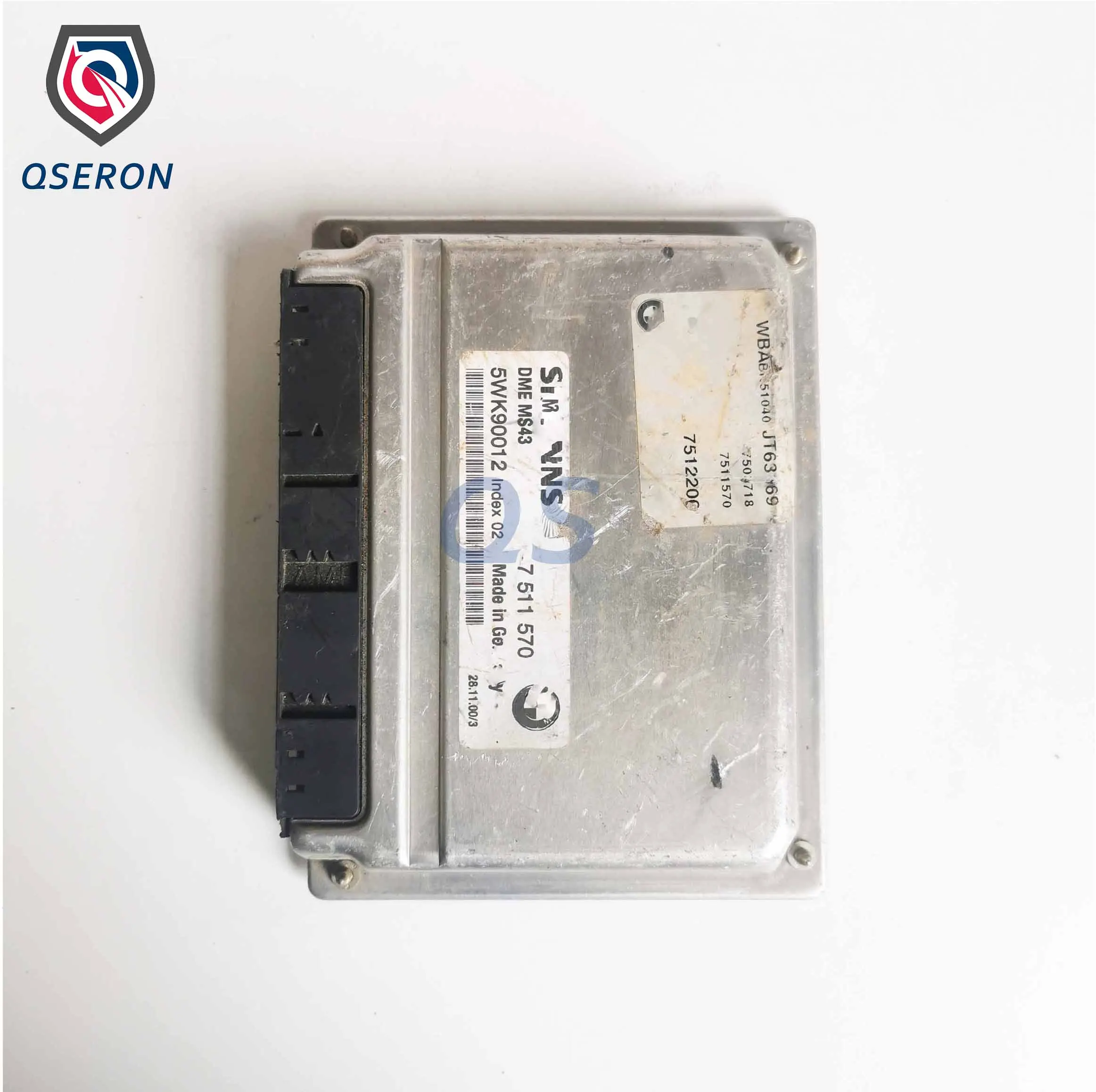 Оригинал Б/у автомобиля двигателем мозга 5WK90012 блок управления 7512200 компьютер 7511570 Модуль блока для BMW E36 E46 E39 Z3 3 5 серии