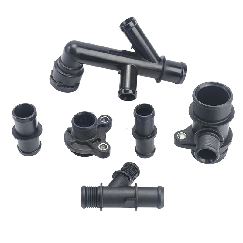 Radiator Hose Connector Water Coolant Hose Flange  FOR  Cooling System 5C0 122 291 E