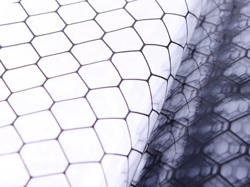 Сетчатые прозрачные антистатические занавески из ПВХ