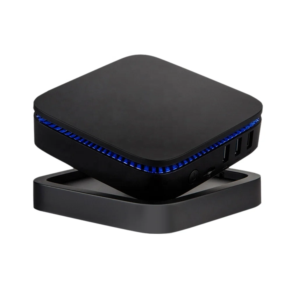 AK1H Apollo lake celeron J3455 4GB 64GB gigabit 4K Ethernet RJ45 HD настольных ПК Мини Портативный ПК с ОС windows 10