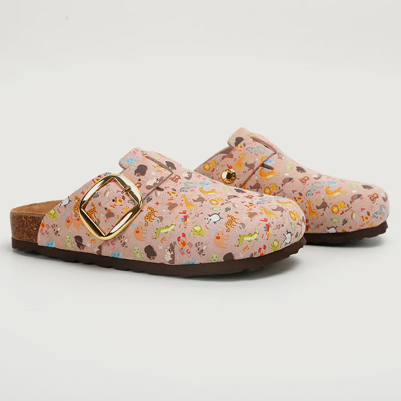 High Quality fashion brand design black mule clog wooden Shoes For Women