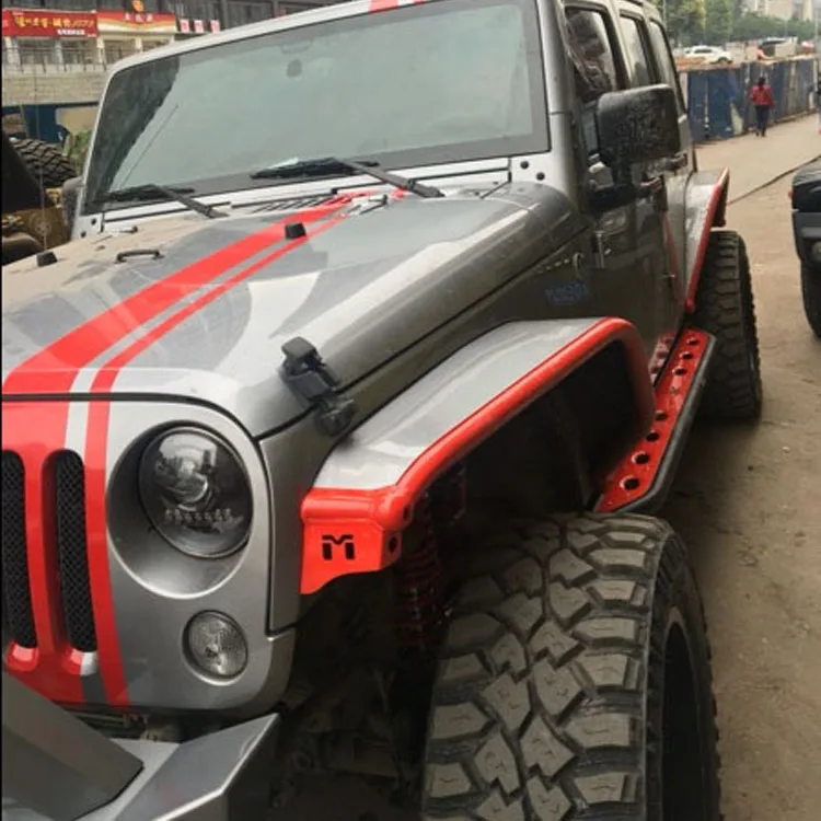 Алюминиевые наконечники м для крыла Jeep JK