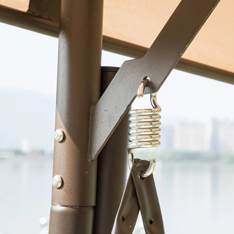 Steel Frame UV Resistant Sunlight Protection patio hang garden swing chair swing outdoor hanging chair