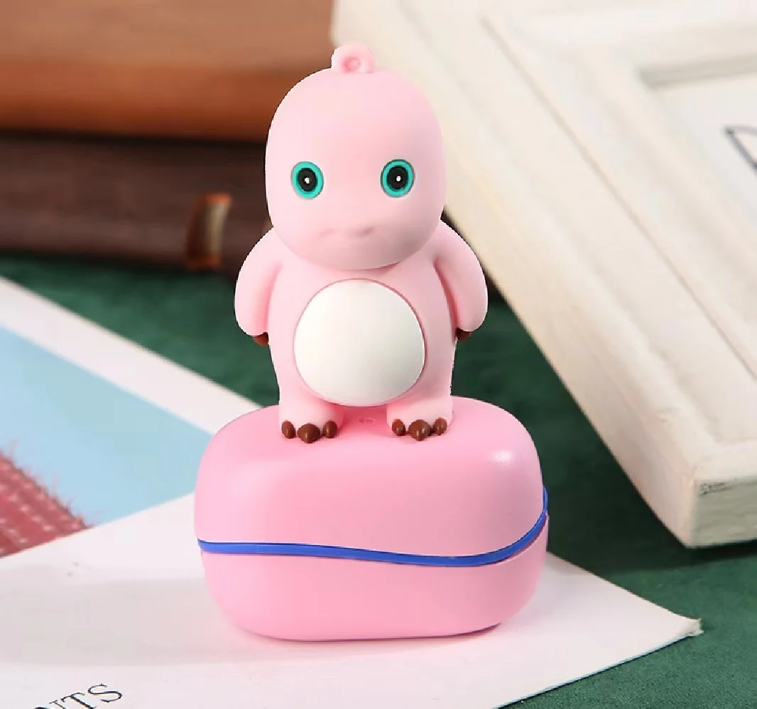 New cartoon private stamp name teacher flash stamp for paper 10*30mm