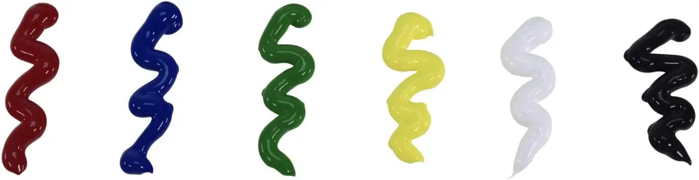 set of 6  gallon acrylic paint high quality acrylic paint set free shipping assorted colors acrylic paint gallon