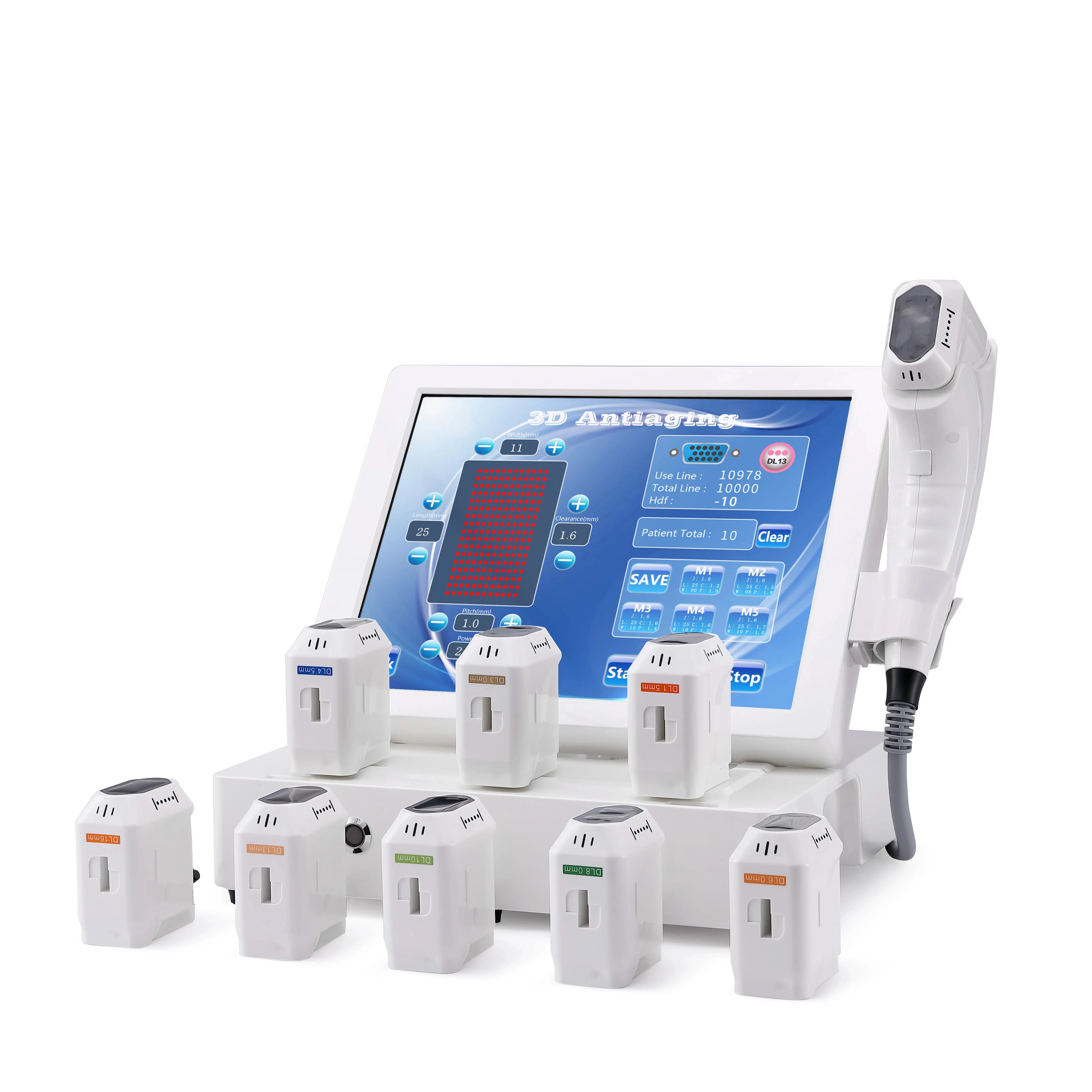 7d 9d Hifu Cartridges Non Invasive Ultrasound Cartridges Shaping Hifu Machine Accessories  hifu tips