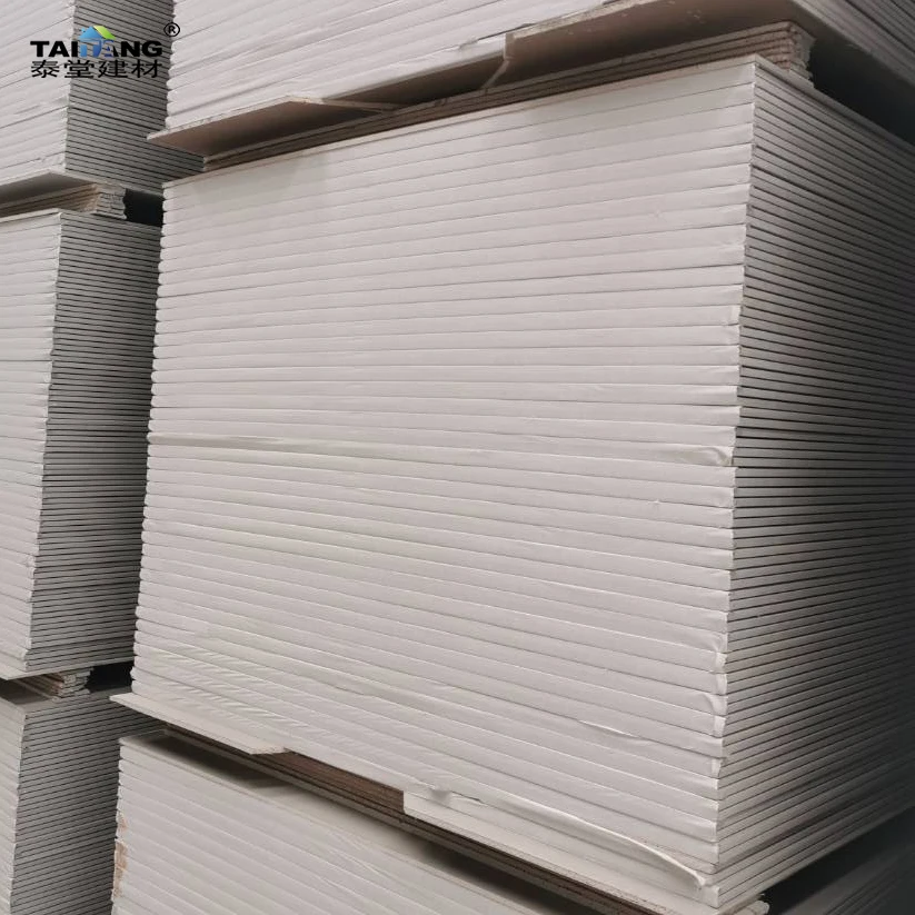 Gypsum Sheet Drywall Board Plaque De Platre Tableros De Yeso Drywall Plaster Plate