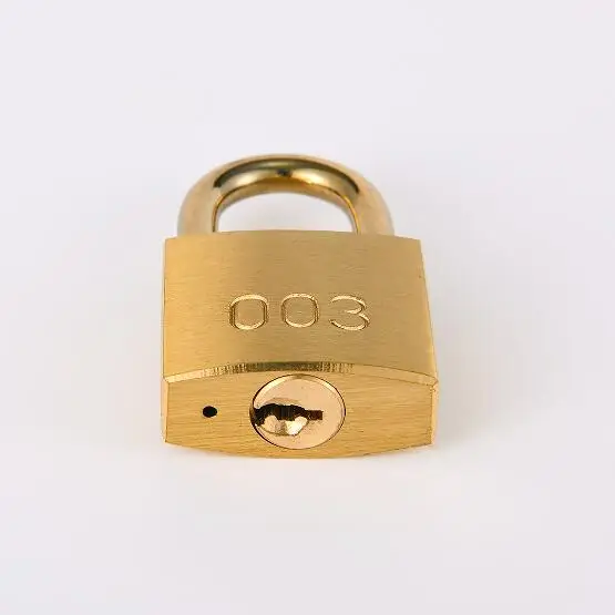 003 латунный навесной замок, австралийский противопожарный замок, 30 мм, латунный навесной замок 003