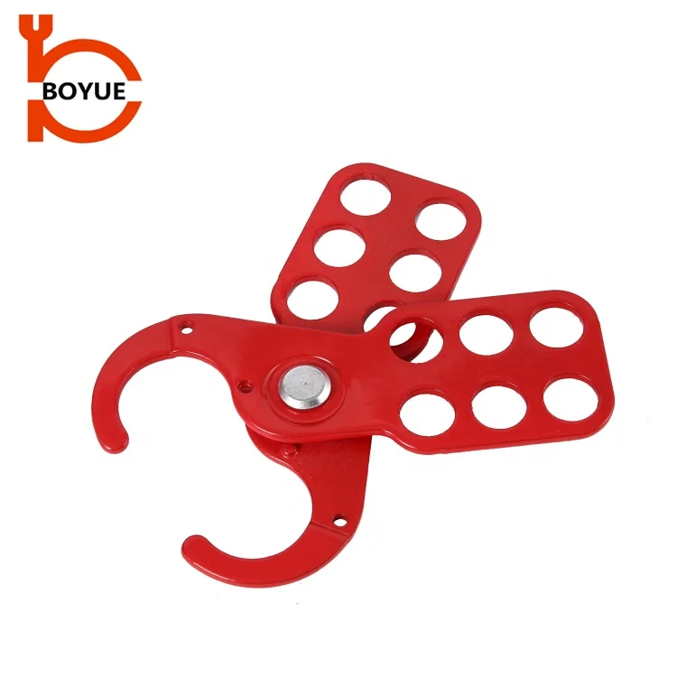 Economic Steel Safety Lockout Hasp Lock With Tap Size: 25mm And 38mm