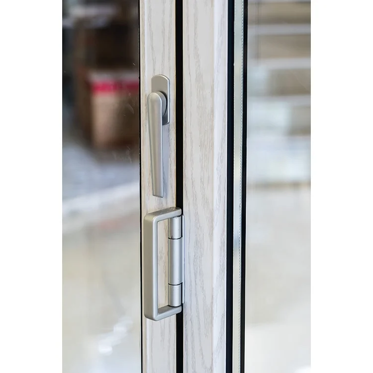 Modern Design Slide Glass Portable System Aluminum Bi Fold Doors Exterior Folding Door