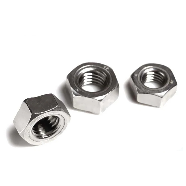 DIN 929 Hexagon Weld Nuts 304/316 Stainless Steel Carbon Steel Weld Hexagon Nuts
