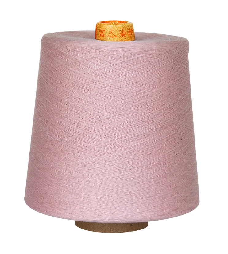 Mercerized cotton 100% cotton yarn combed  carded  Ne20/2 30/2 40/2 60/2 80/2 100/2 120/2for knitting and weaving  in 580+ color