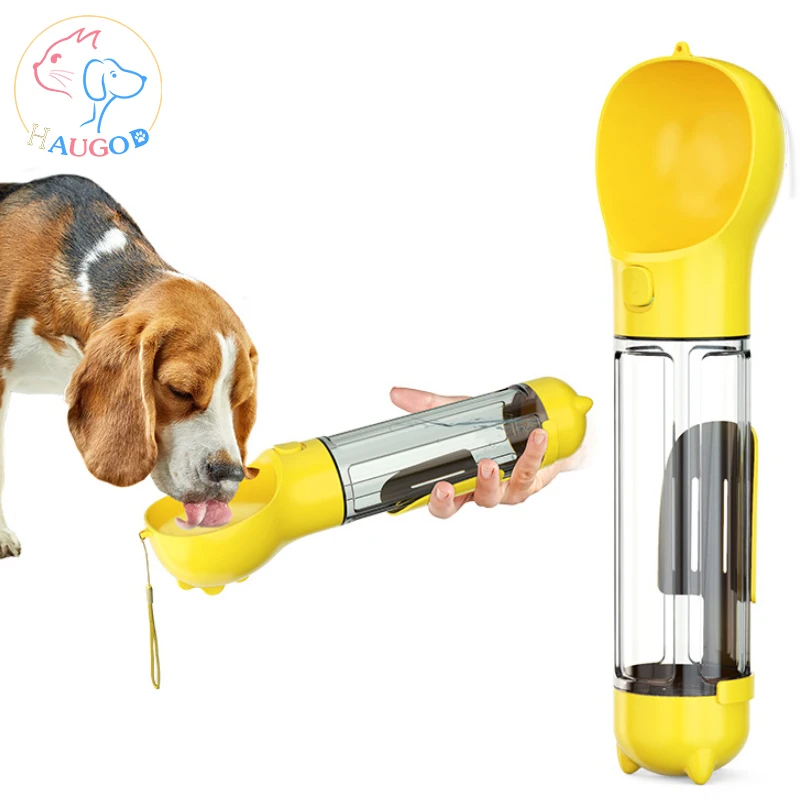 Оптовая продажа, кормушки для пищевых продуктов круглой формы, автоматическая портативная кормушка для питомцев, миска для воды, кормушка для питомцев