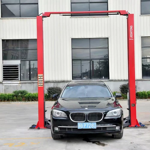 Factory Price Garage Equipment Clear Floor  4 Tons Hydraulic Two Post Car Lift