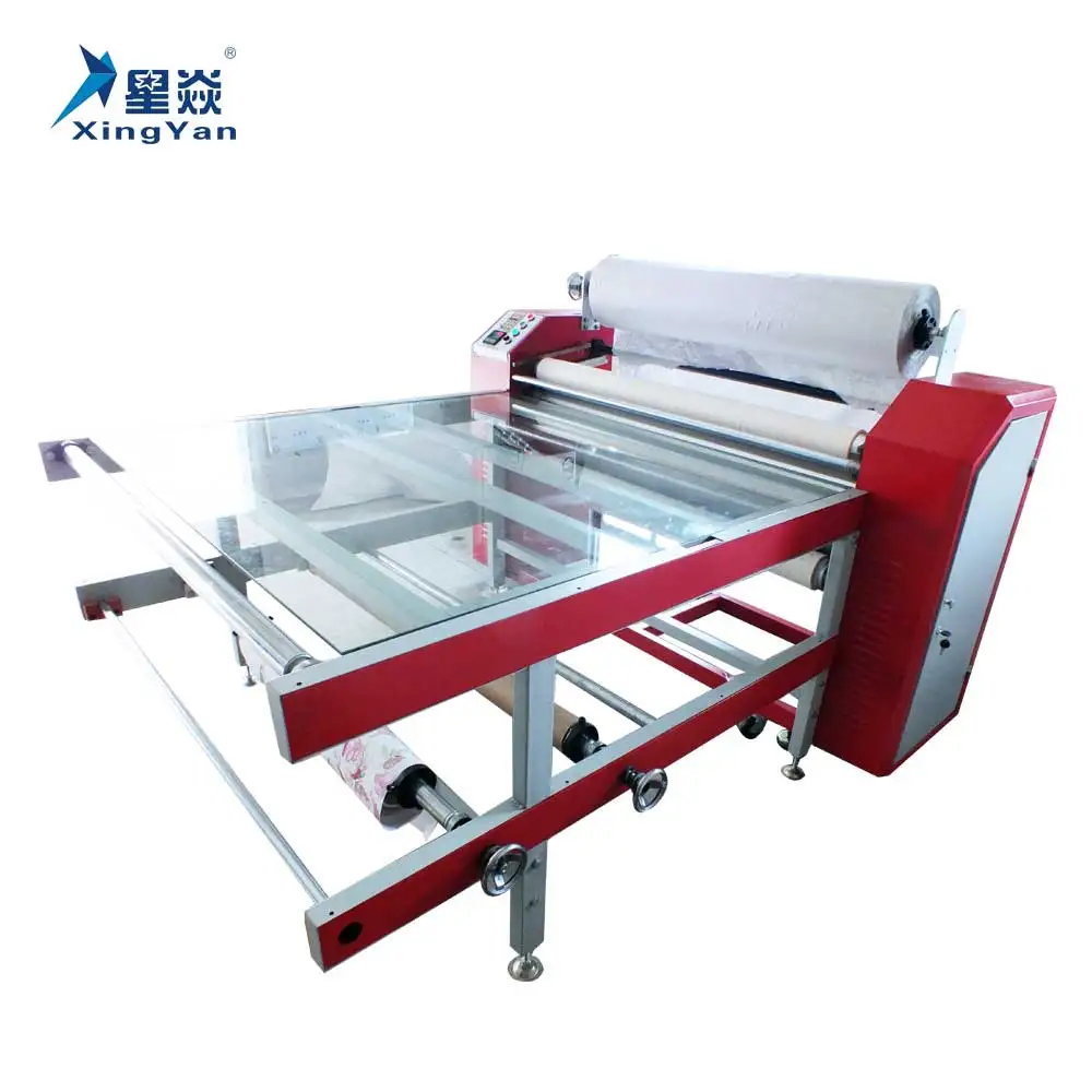 Xingyan Manufacturing Factory Wholesale Sublimation Rotary Printing Roller To Roller Heat Press Machine